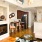 living room with fireplace