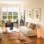 large picture windows in bright living room